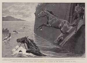 A Novel Method of Landing Horses from Transports, an Incident of the American Invasion of Cuba