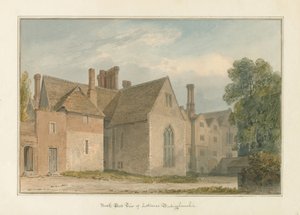Buckinghamshire - Latimers Hall by John Chessell Buckler
