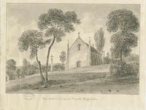 Cresswell - Draycott-in-the-Moors Catholic Chapel by John Chessell Buckler