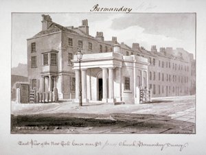 East view of the new toll house near St James