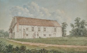 Monk Horton Priory by John Chessell Buckler