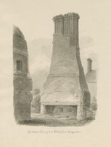 Pillaton Hall - Kitchen Chimney by John Chessell Buckler