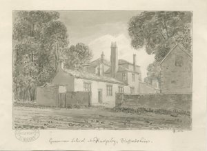 Rugeley Town - Grammar School by John Chessell Buckler