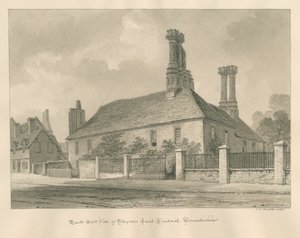 Worcestershire - Droitwich - Staynors Court, 1833 by John Chessell Buckler