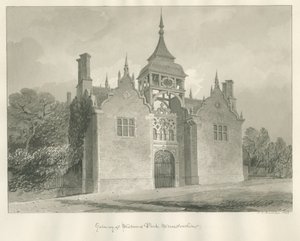 Westwood Park Entrance Gate, 1833 by John Chessell Buckler