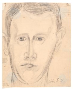 Self-Portrait en face by John Christensen