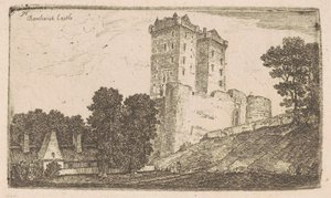 Borthwick Castle by John Clerk, of Eldin