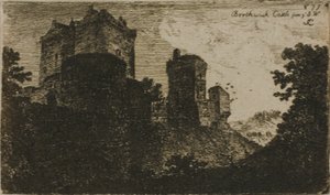 Borthwick Castle from the Southwest