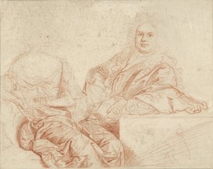 Portrait of Grinling Gibbons and His Wife