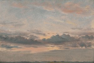 A Cloud Study, Sunset