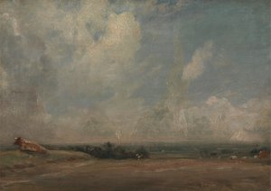 A View from Hampstead Heath (?)