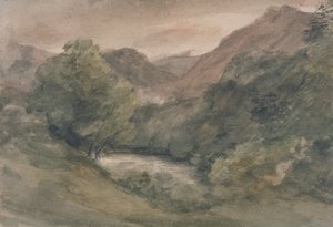 Borrowdale, Evening after a Fine Day, October 1 by John Constable