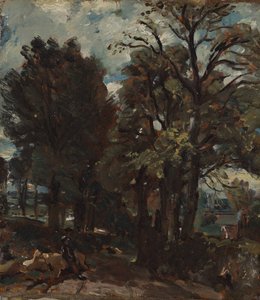 Fen Lane, East Bergholt by John Constable