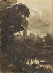 Salisbury Cathedral from the North-West by John Constable