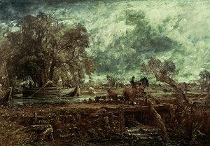 Study for The Leaping Horse by John Constable
