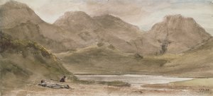 Sty Head Tarn, 12th October 1800 by John Constable