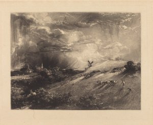 Summer Afternoon, after a Shower by John Constable