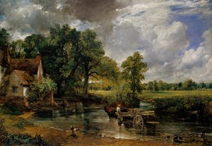 The Hay Wain, 1821 by John Constable