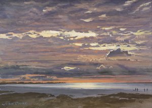 Evening, Ouistreham, 2000 by John Cooke