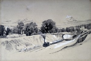Berkhamsted, Hertfordshire, 5th June 1837 by John Cooke Bourne
