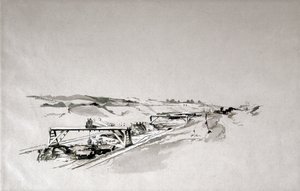 Blisworth Cutting, Northamptonshire, September 1838 by John Cooke Bourne