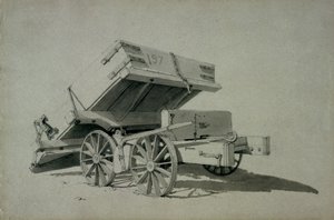 Contractors Tipping Wagon, No.3, 1830s by John Cooke Bourne