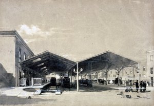 Euston Station interior, May 1837