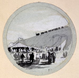 Opening, London & Birmingham Railway, c.1838