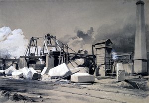 Ventilating shaft and winding engine, Kilsby Tunnel, 18th July 1837
