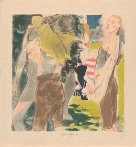 Athletes Dressing by John Copley