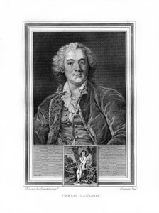 Carle or Charles-Andre van Loo, French Subject Painter
