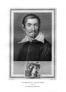 Domenichino, Italian Baroque era painter, 1825 by John Corner