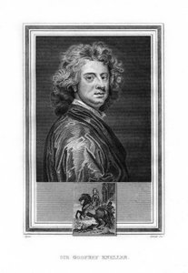 Sir Godfrey Kneller, German-born English Baroque era painter by John Corner