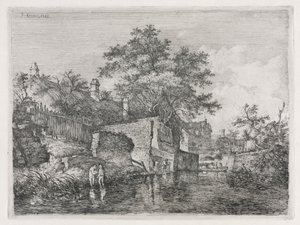 Front of the New Mills, 1813 by John Crome
