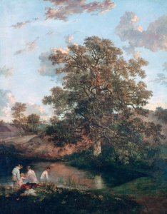 The Poringland Oak, c1818-1820 by John Crome