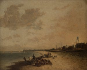 Yarmouth Beach by John Crome