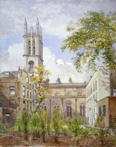 Church of St Michael, Cornhill, City of London by John Crowther