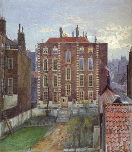 House on Austin Friars Street, City of London, 1881