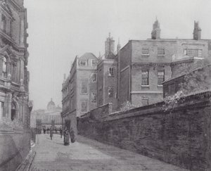 Lost London: Passage in Spring Gardens from Trafalgar Square to the Mall by John Crowther