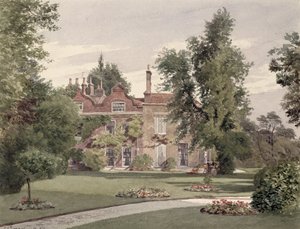 Side view of Raleigh House, Brixton Hill, Lambeth, 1887 by John Crowther