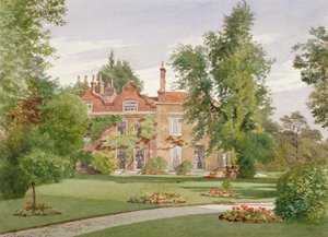 Side view of Raleigh House, Brixton Hill, Lambeth, London by John Crowther