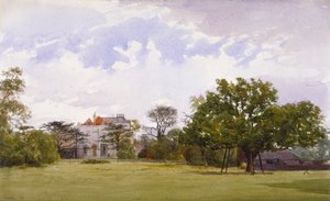 Side View of Turret House, Lambeth, London by John Crowther
