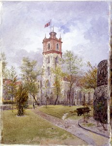 St Giles without Cripplegate, London, 1882 by John Crowther