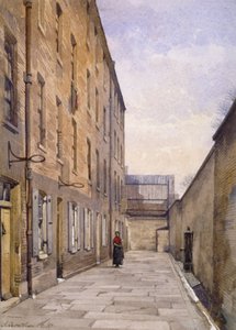 View of Marshalsea Place, Southwark, London, 1887