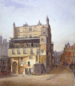 View of a house, Cecil Street, Westminster, London by John Crowther