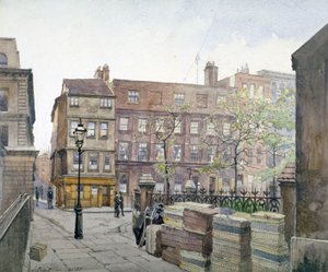 View of buildings in Great St Helen