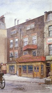 View of the Old Black Jack Inn, Portsmouth Street, Westminster, London, 1883
