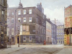 View of the Junction of Howard Street and Norfolk Street, London by John Crowther