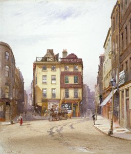 Wych Street and Holywell Street, Westminster, London by John Crowther