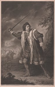 David Garrick as Richard III by John Dixon